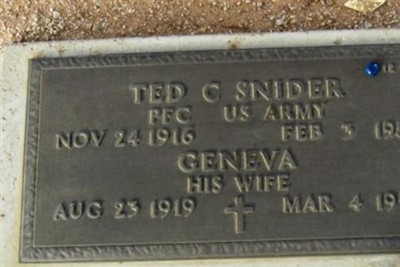 Ted C Snider on Sysoon
