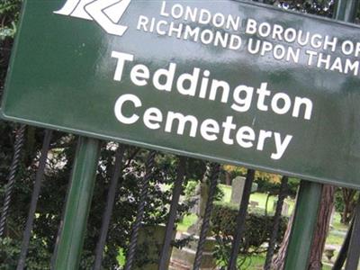 Teddington Cemetery on Sysoon