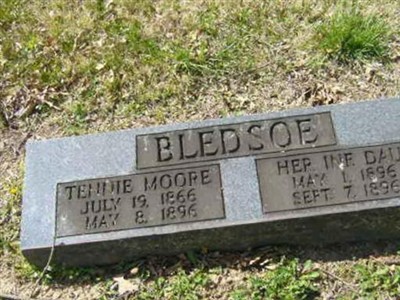 Tennie Moore Bledsoe on Sysoon