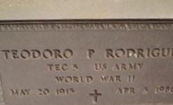 Teodoro P. Rodriguez on Sysoon