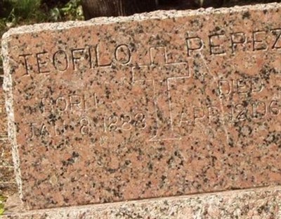 Teofilo Perez on Sysoon