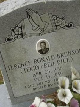 Terence Ronald Brunson on Sysoon