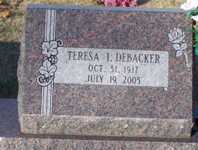 Teresa I. Debacker on Sysoon