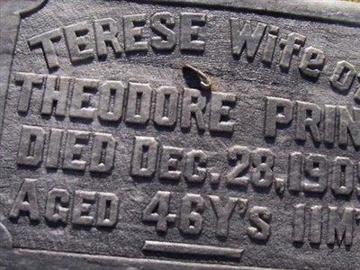 Terese Unknown Prinz on Sysoon