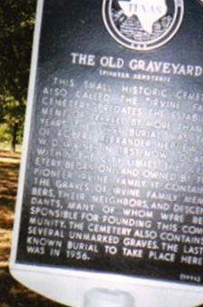 Terrell Pioneer Cemetery on Sysoon