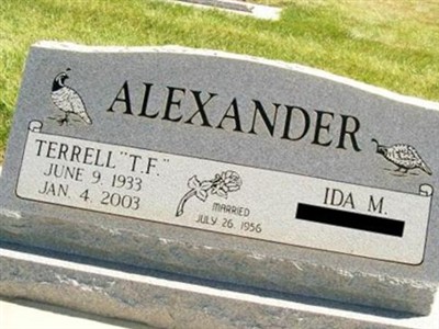 Terrell "T.F." Alexander on Sysoon