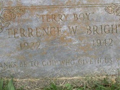 Terrence W. "Terry Boy" Bright on Sysoon