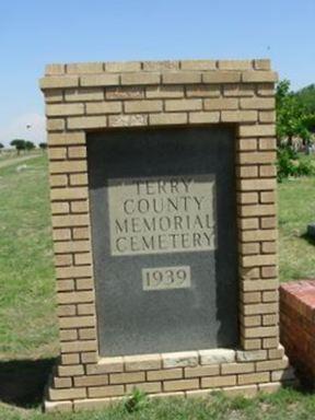 Terry County Memorial Cemetery on Sysoon
