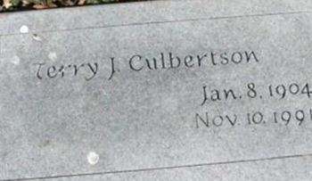 Terry J. Culbertson on Sysoon