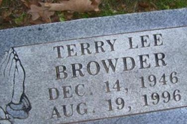 Terry Lee Browder on Sysoon