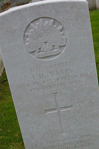 Corp T. H. Jenkin on Sysoon