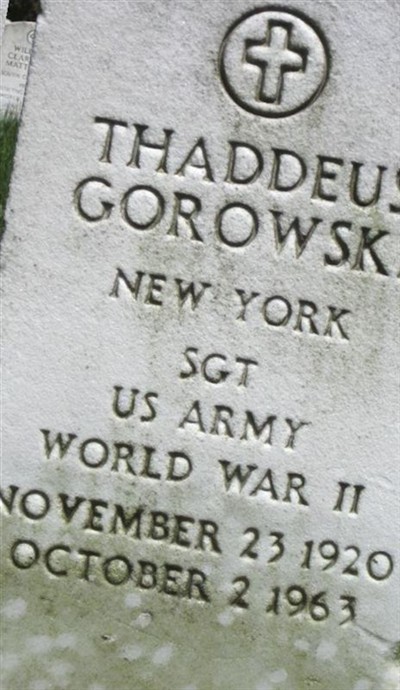 Thaddeus Gorowski on Sysoon