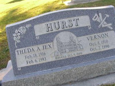 Theda Adell Jex Hurst on Sysoon