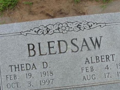 Theda D. Bledsaw on Sysoon