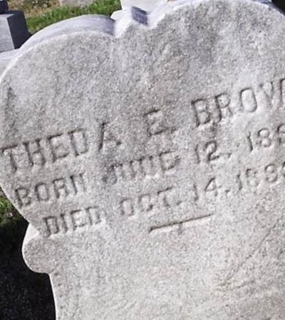 Theda E. Brown on Sysoon