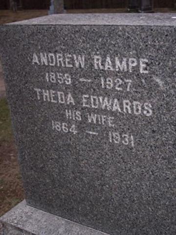 Theda Edwards Rampe on Sysoon