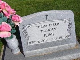 Theda Ellen Kjar on Sysoon