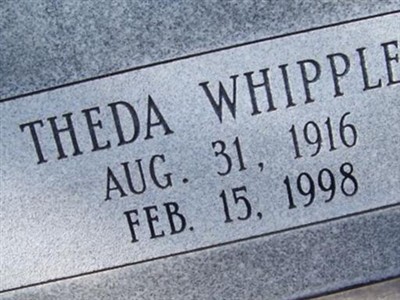 Theda G Whipple Lundegreen on Sysoon
