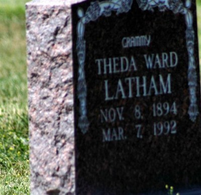 Theda Ward Latham on Sysoon