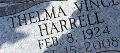 Thelma A. Vincel Harrell on Sysoon