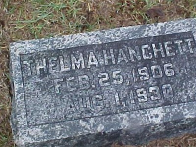 Thelma Hanchett on Sysoon