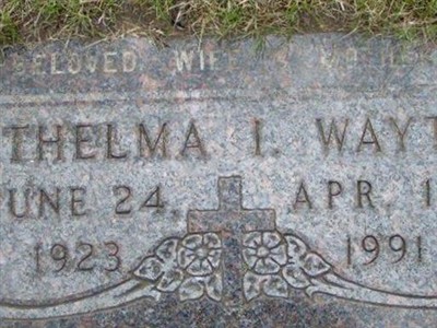 Thelma Ilean Goble Wayt on Sysoon