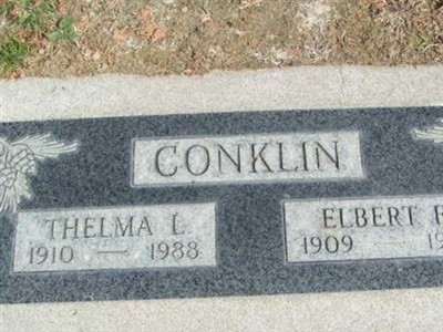 Thelma L Utterback Conklin on Sysoon