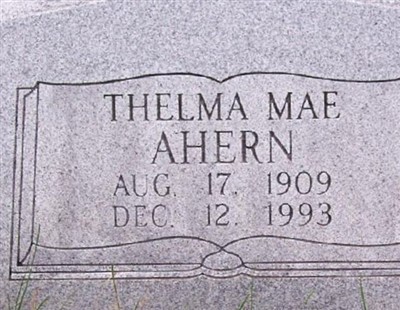 Thelma M. Ahern on Sysoon