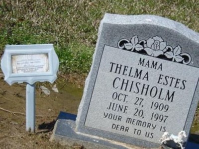 Thelma Mamie Estes Chisholm on Sysoon