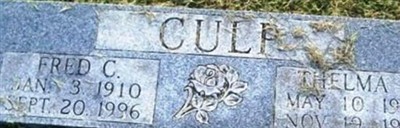 Thelma P. Culp on Sysoon