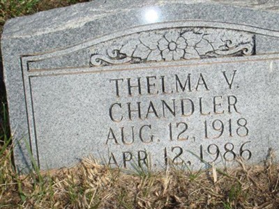 Thelma V Chandler on Sysoon