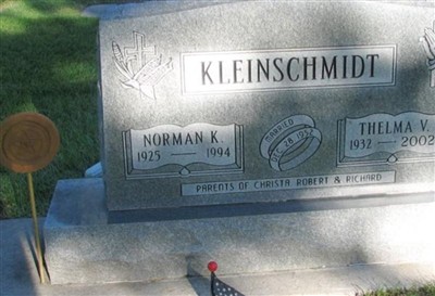 Thelma V. Wiebke Kleinschmidt on Sysoon