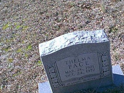 Thelma Waddle Pace on Sysoon