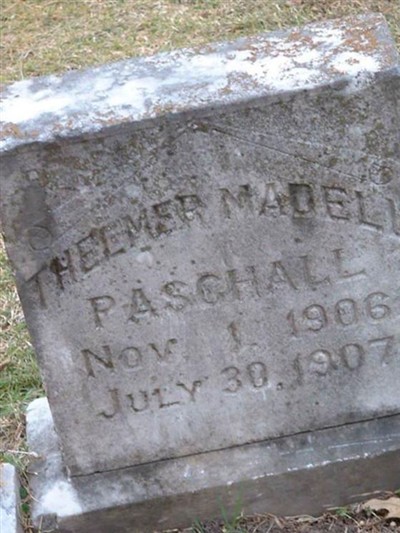 Thelmer Madell Paschall on Sysoon