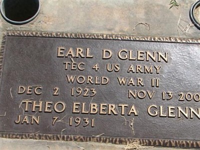 Theo Elberta Glenn on Sysoon
