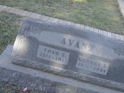 Theo T. Avant, Find a grave on Sysoon Theo T. Avant on Sysoon