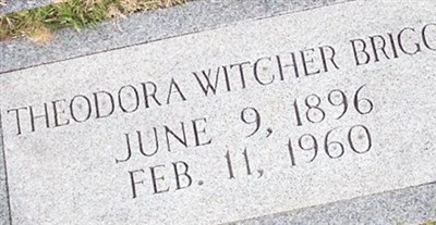 Theodora Witcher Briggs on Sysoon