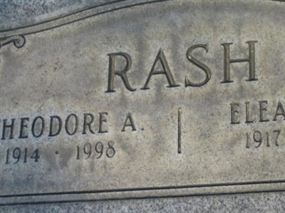 Theodore A Rash on Sysoon
