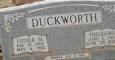 Theodore Duckworth on Sysoon