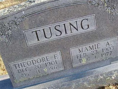 Theodore F. Tusing on Sysoon