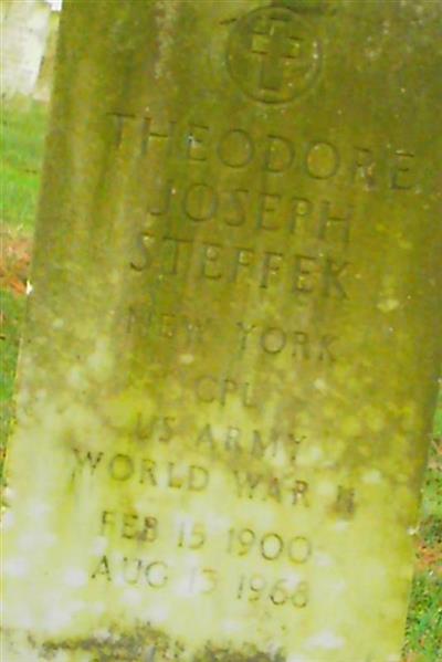 Corp Theodore Joseph "Ted" Steffeck on Sysoon