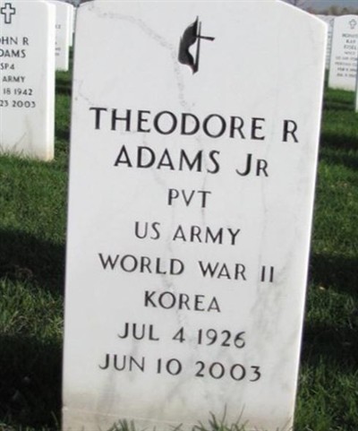Theodore R Adams, Jr on Sysoon
