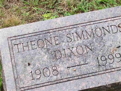 Theone Simmonds Dixon on Sysoon