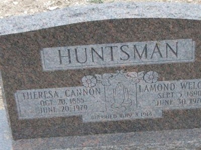 Theresa Cannon Huntsman on Sysoon