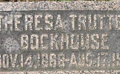 Theresa Trutter Bockhouse on Sysoon