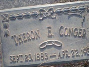 Theron E Conger on Sysoon
