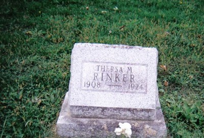Thersa M. Rinker on Sysoon