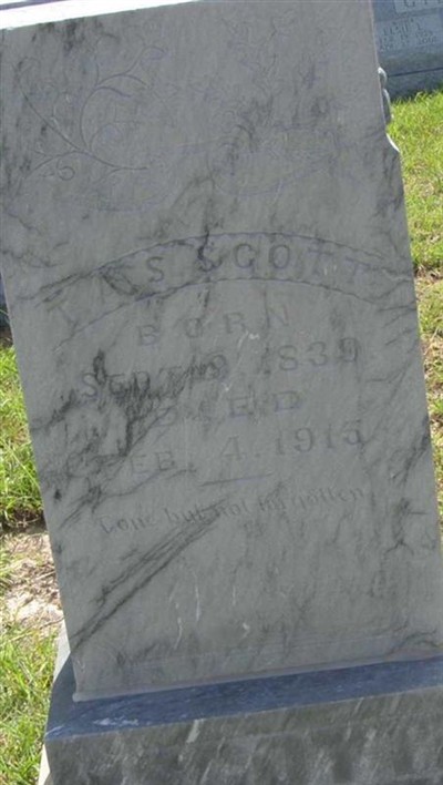 Thomas Adam Smith Scott, Sr on Sysoon
