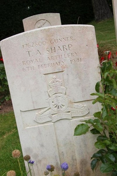 Thomas Alfred Sharp on Sysoon