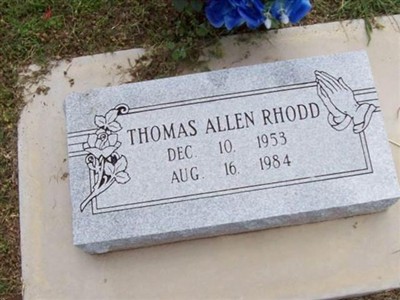 Thomas Allen Rhodd on Sysoon